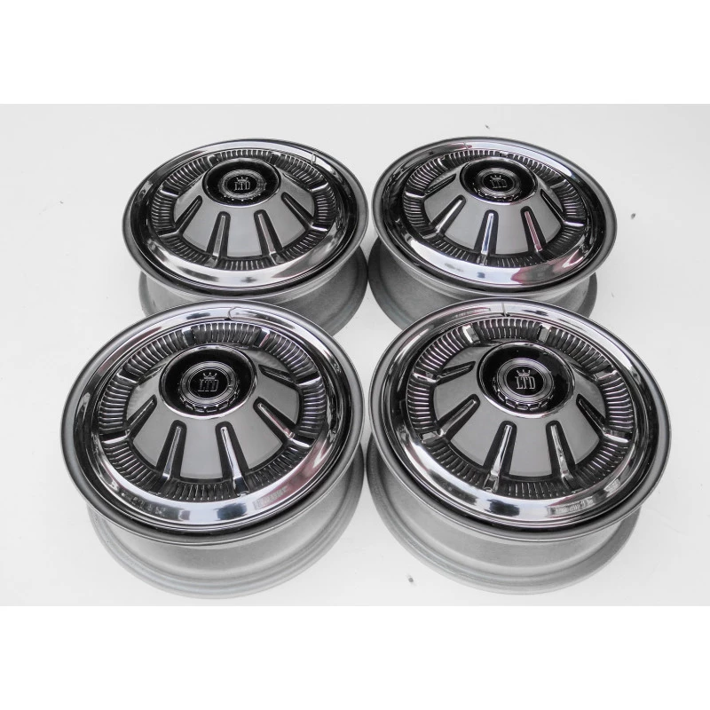 Roda Com Calota Ford LTD 69 à 70 Aro 15 Tala 5 Original Usada Jogo