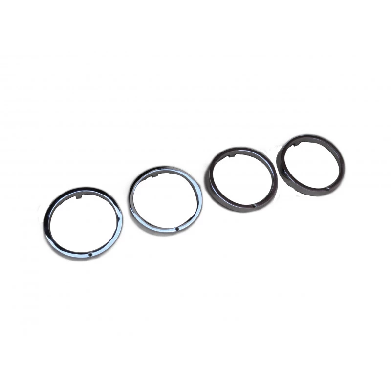 Aro Moldura Farol F-100 F-350 F-600 65 à 68 Cromado Novo Jogo 