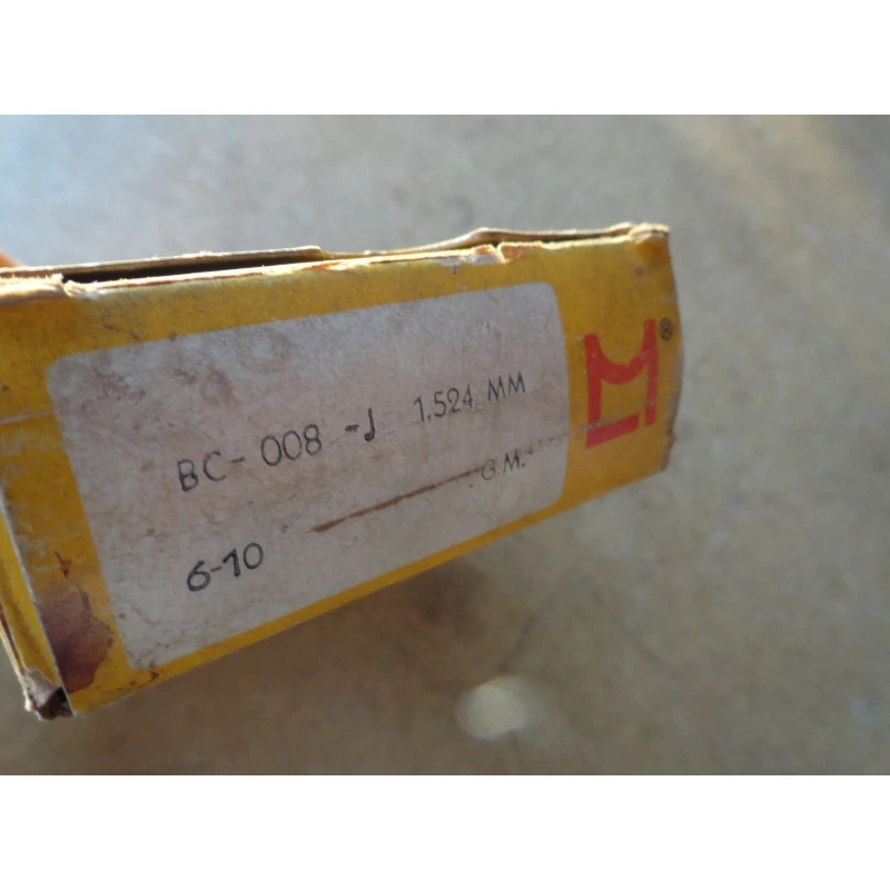 Bronzina de Biela Motor 4cc C-10 0.60 1,524mm Nova - Jogo