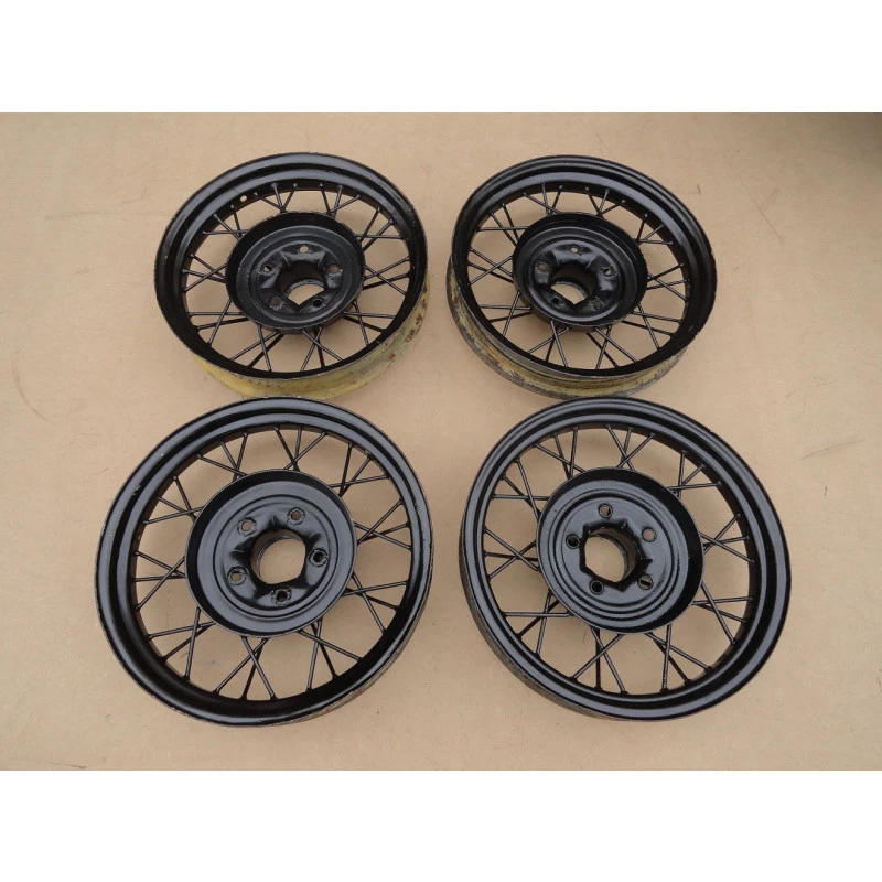 Roda Ford 1930 à 1931 Fordinho Aro 19" Tala 3" Usada - Jogo