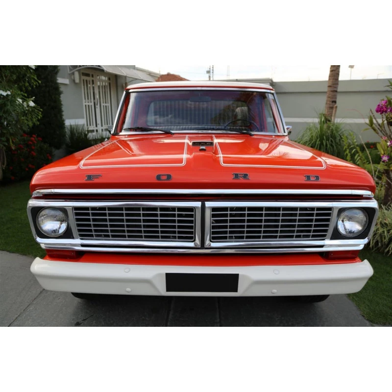 Emblema Ford Capô F-100 F-1000 F-4000 F-350 F-600 1972 a 1985 - Jogo