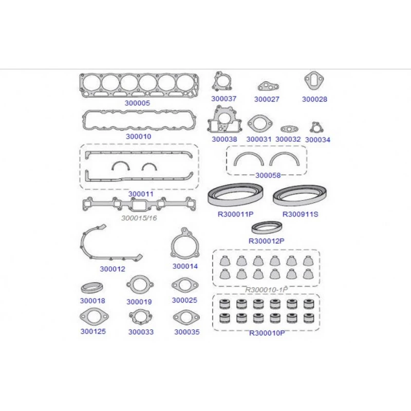 Junta Motor F-1000 3.6 Gasolina Falcon 3.1