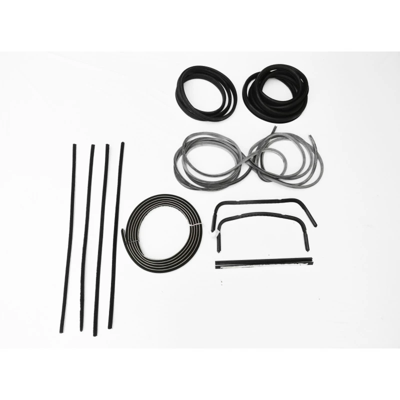 Borracha Kit F-100 56 e 59 à 61 Parabrisa Vigia Porta Canaleta Quebra Vento 