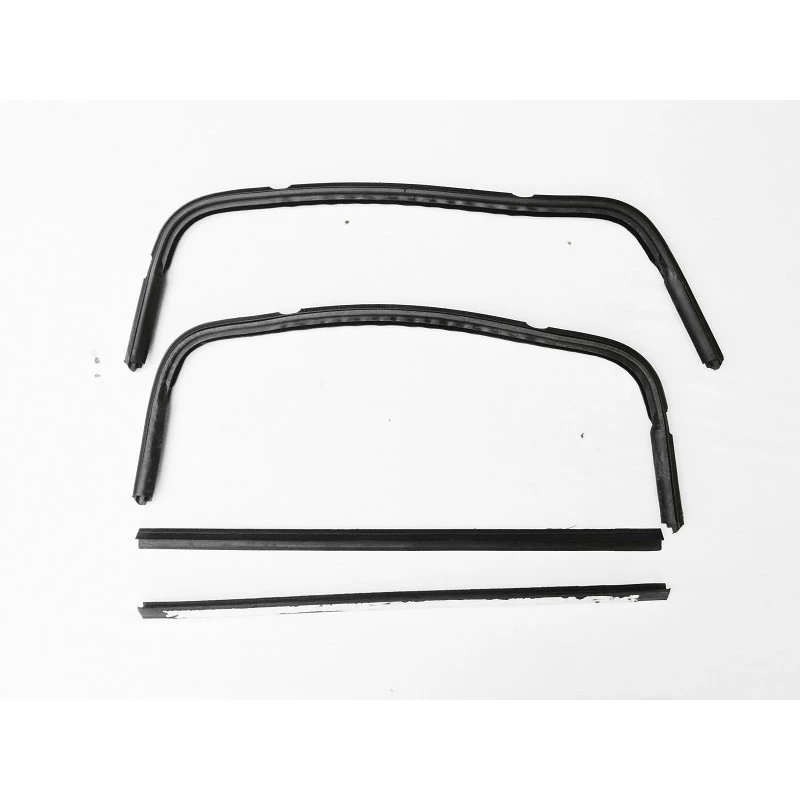 Borracha Kit F-100 56 e 59 à 61 Parabrisa Vigia Porta Canaleta Quebra Vento 
