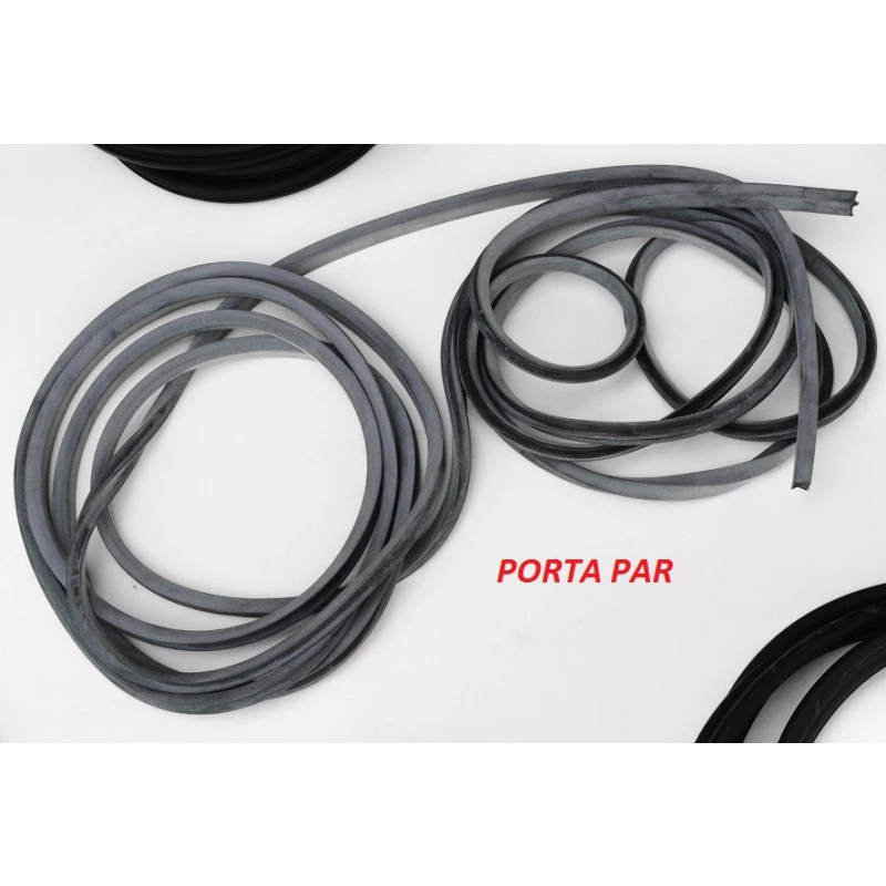 Borracha Kit F-100 F-600 62 à 71 Parabrisa Vigia Porta Canaleta Vidro Inteiriço