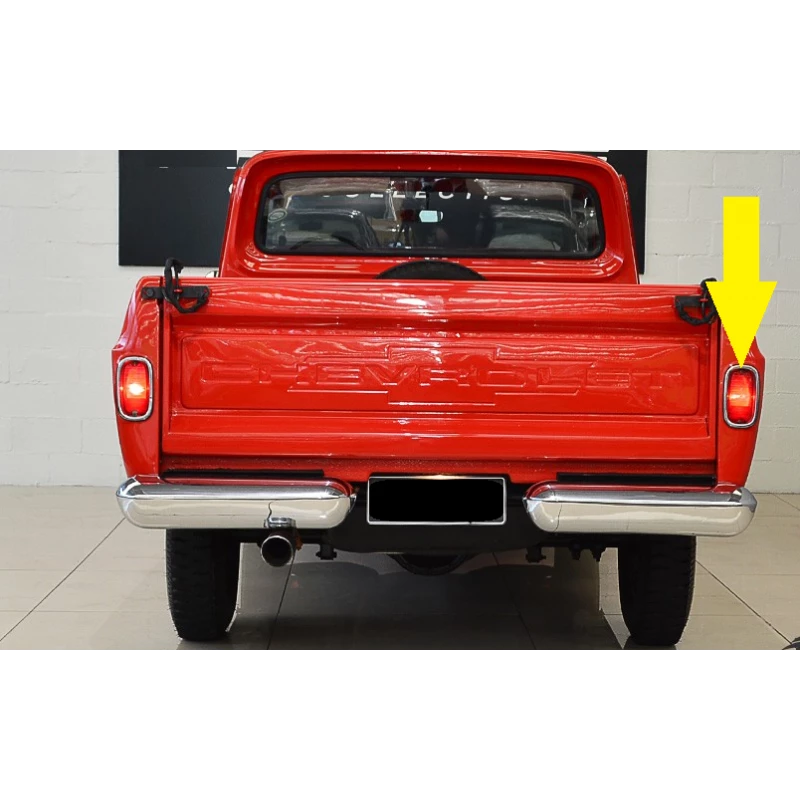 Lanterna Traseira C-14 C-15 C-10 A-10 D-10 Nova C/ Logo Chevrolet Par 