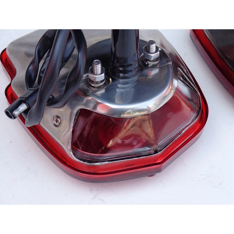 Lanterna Traseira Ford F-100 1953 a 1961 Inox Importada - Par