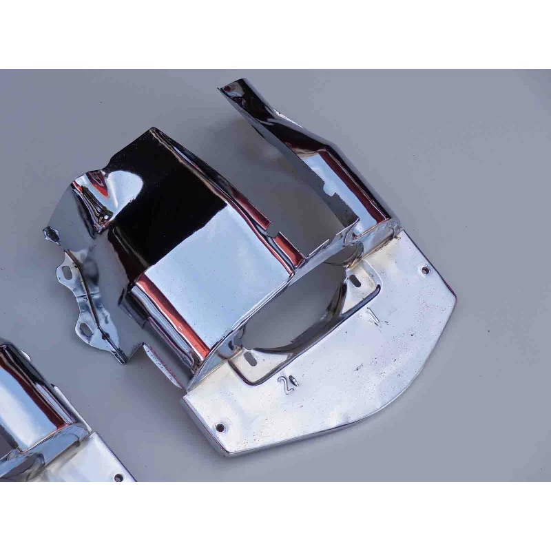 Lata Capa Cilindro Motor Vw Fusca Kombi 1600 Cromada Usado - Par