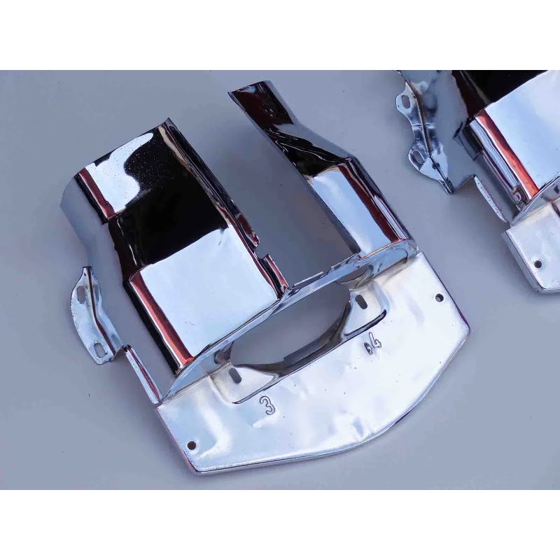 Lata Capa Cilindro Motor Vw Fusca Kombi 1600 Cromada Usado - Par
