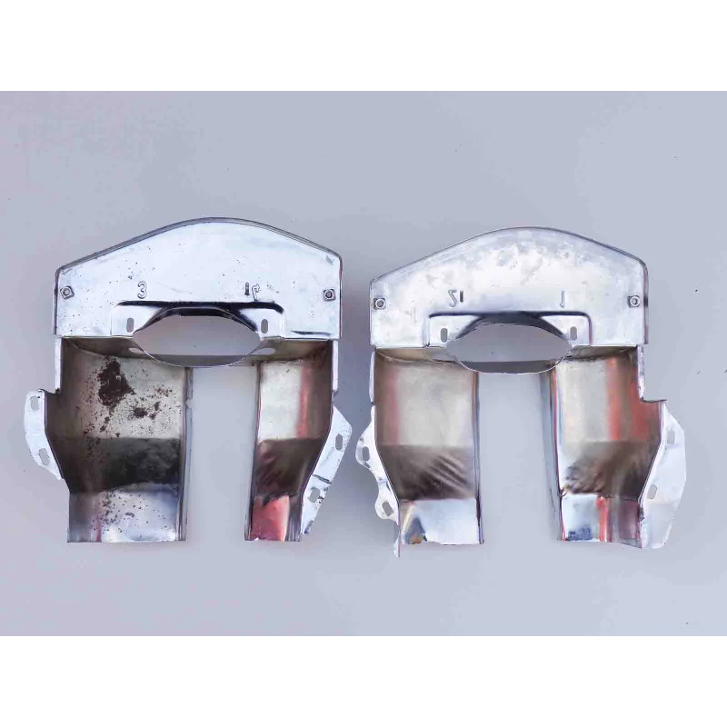 Lata Capa Cilindro Motor Vw Fusca Kombi 1600 Cromada Usado - Par