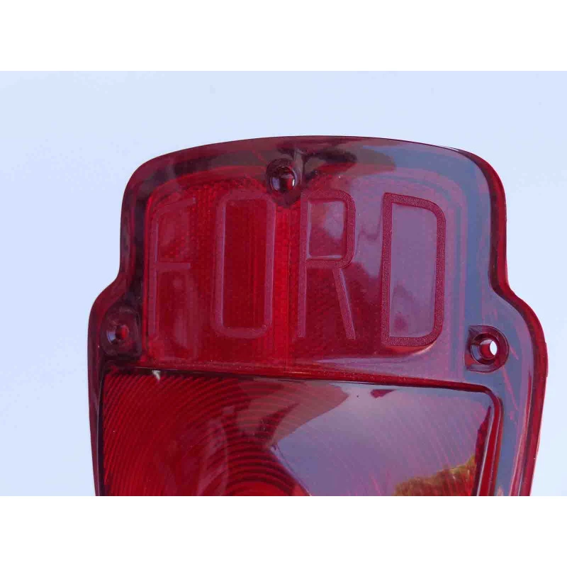 Lente Lanterna Traseira F-100 1953 a 1967 Original Ford Novo - Par