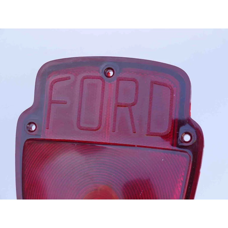 Lente Lanterna Traseira F-100 1953 a 1967 Original Ford Novo - Par