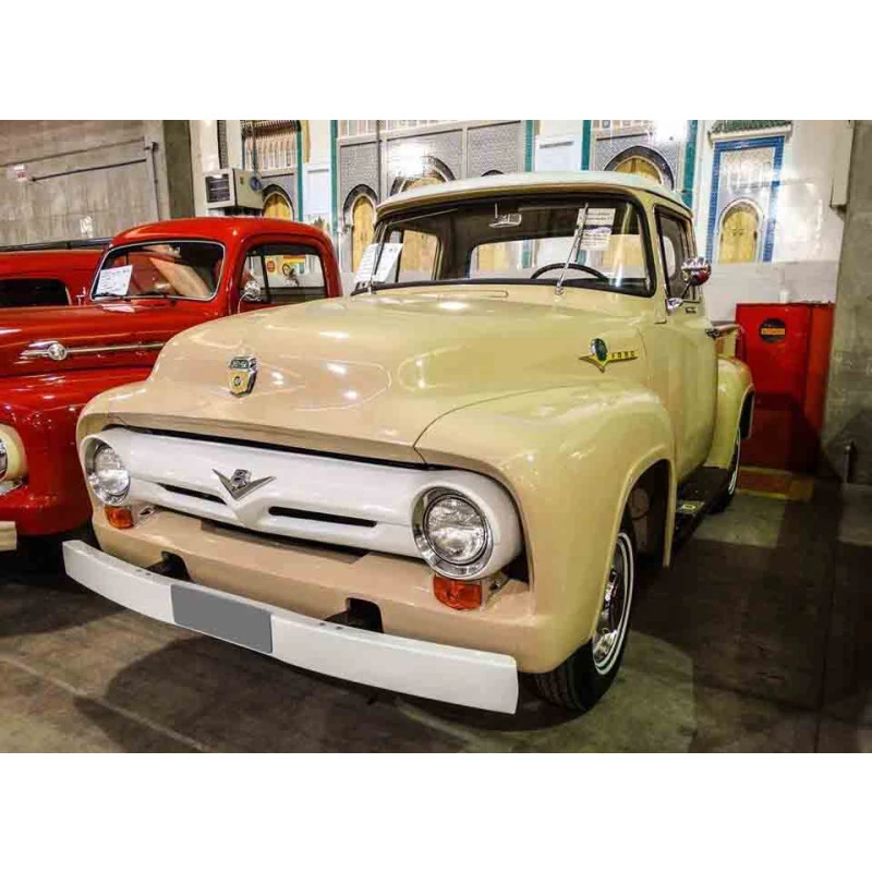 Lente Pisca Dianteiro Laranja F-100 1956 a 1961 Importada - Par