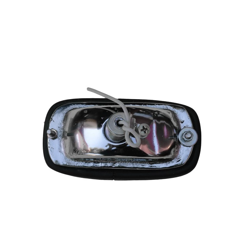 Lanterna Luz Ré Kombi Cromado Lente Cristal Resina Novo