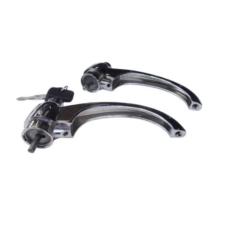 Maçaneta Externa Interna Manivela Calços C-1416 Veraneio  até 88 - Kit