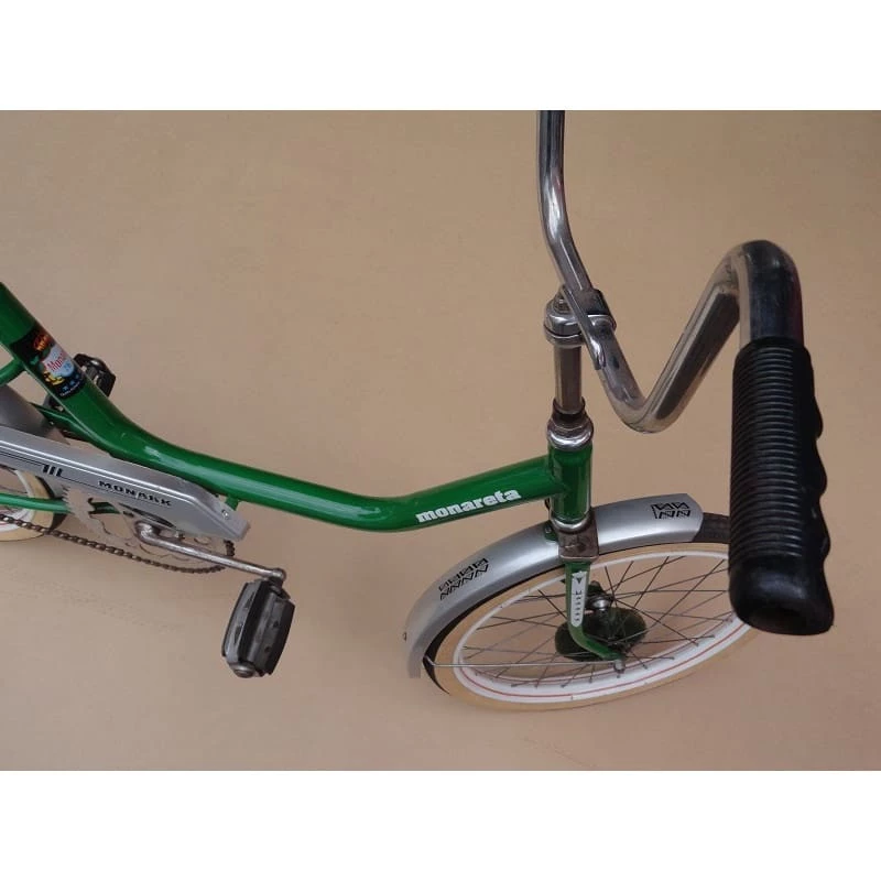 Bicicleta Antiga Monark Monareta 76 Aro 20 Verde Original Restaurada