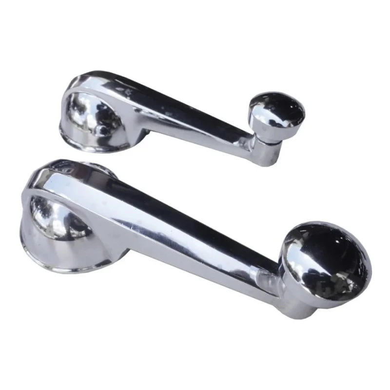 Maçaneta Interna e Manivela Vidro Chevrolet Pick Up e Caminhão - Jogo