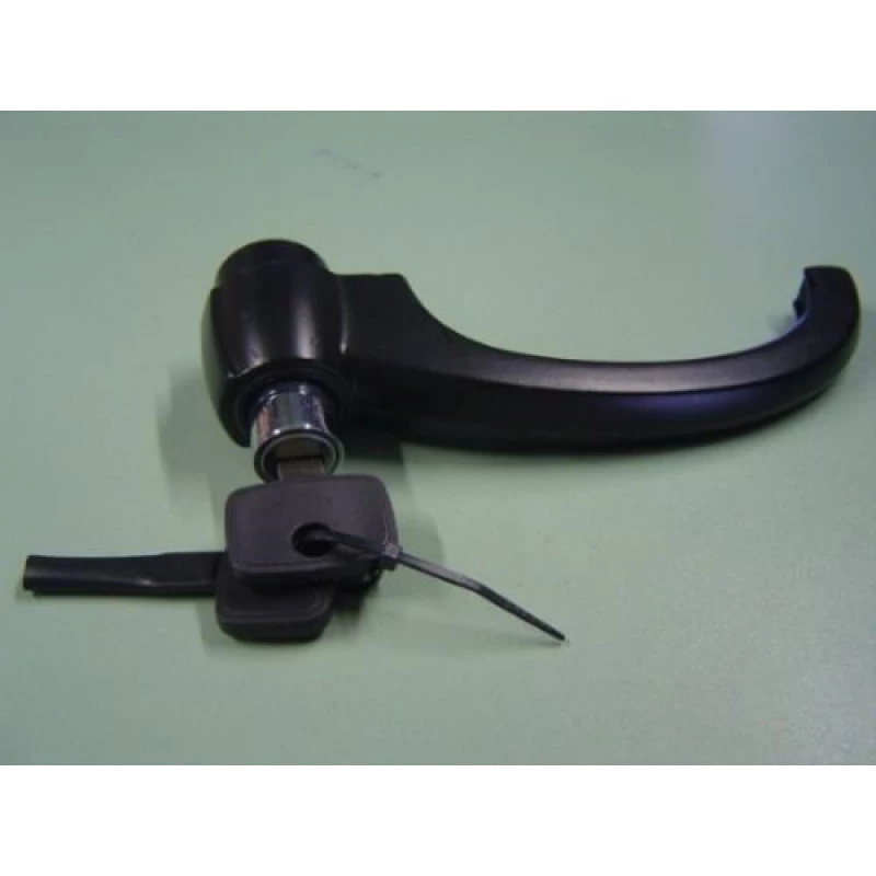 Maçaneta com Chave Preta C-10 C-14 Veraneio