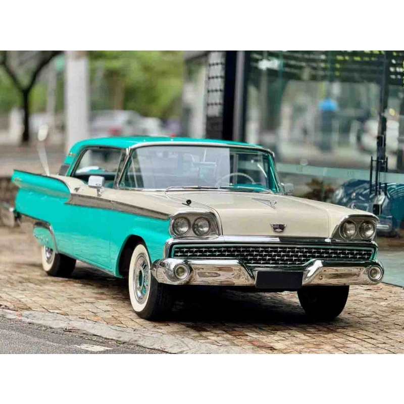 Maçaneta Externa Esquerda Ford Fairlane Galaxie 1959 Original Usado