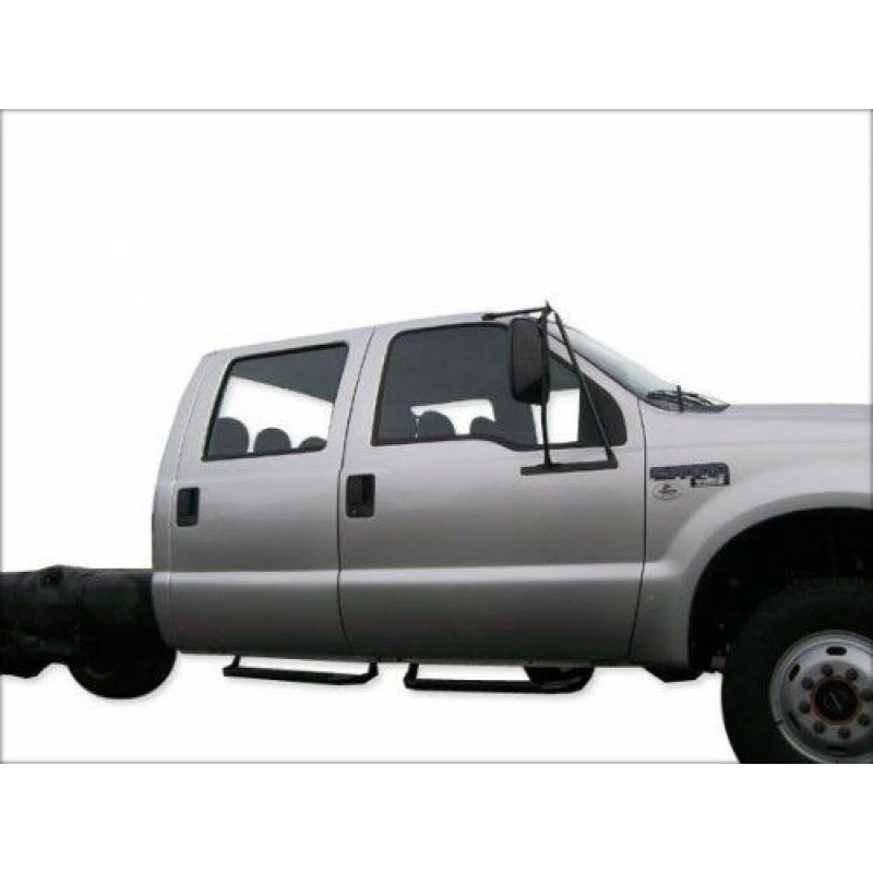 Maçaneta Externa Traseira F-250 e F-350 após 98 sem Furo Preta Direita