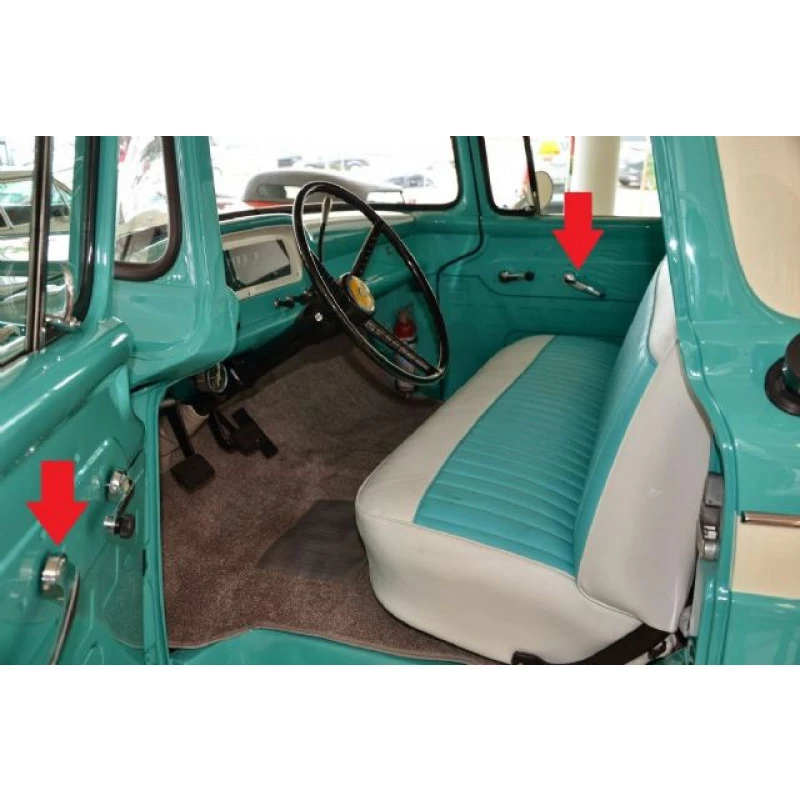 Maçaneta Interna da Porta F-100 F-350 F-600 1962 a 1971