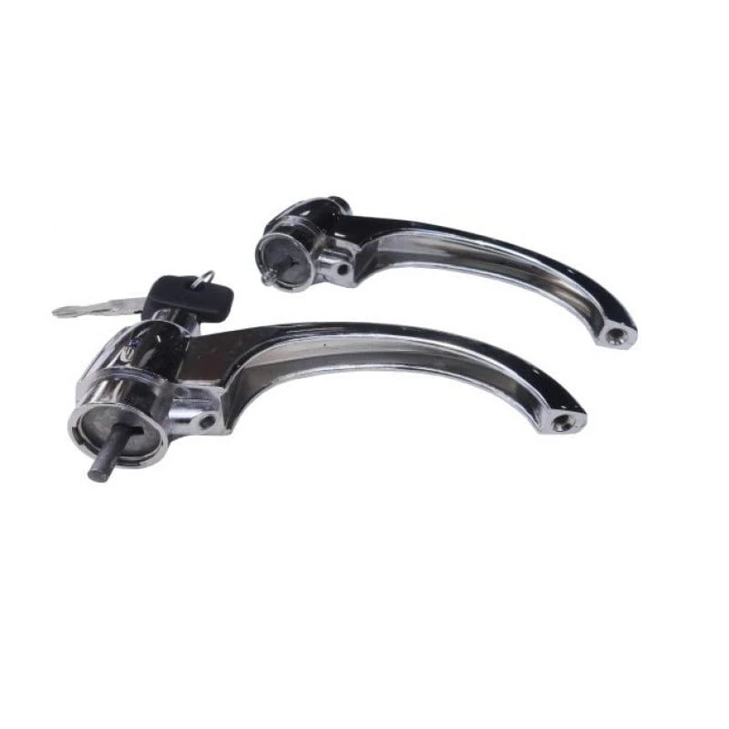 Maçaneta Externa Interna e Manivela C-14 C-10 D-10 D-60 Veraneio - Kit S/ Calços