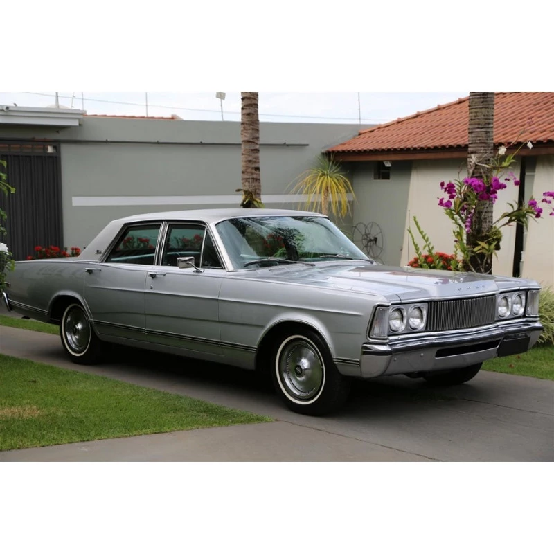 Macaco Galaxie LTD Landau Original Ford Usado Incompleto com Detalhes