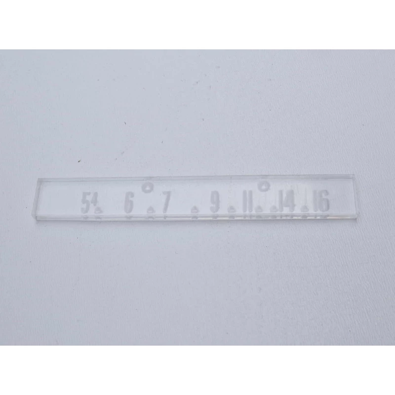 Acrílico Visor Do Painel Rádio Chev Bel Air Impala 1958 
