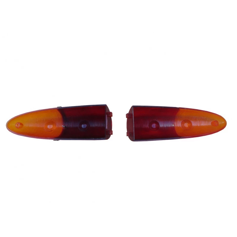 Lente Bicolor Lanterna Aero Willys 65 E 66 Tingoy Nova - Par