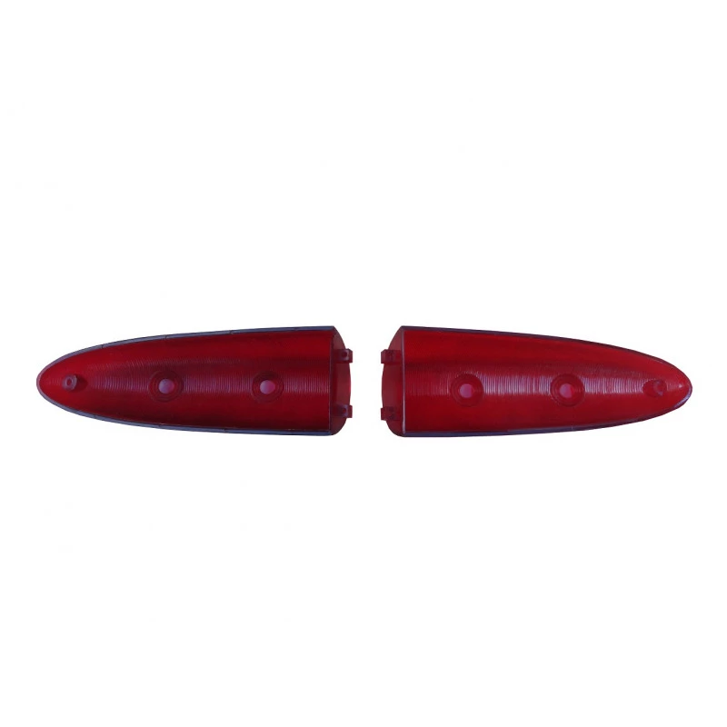 Lente Superior Lanterna Aero Willys 65 E 66 Tingoy Nova Par