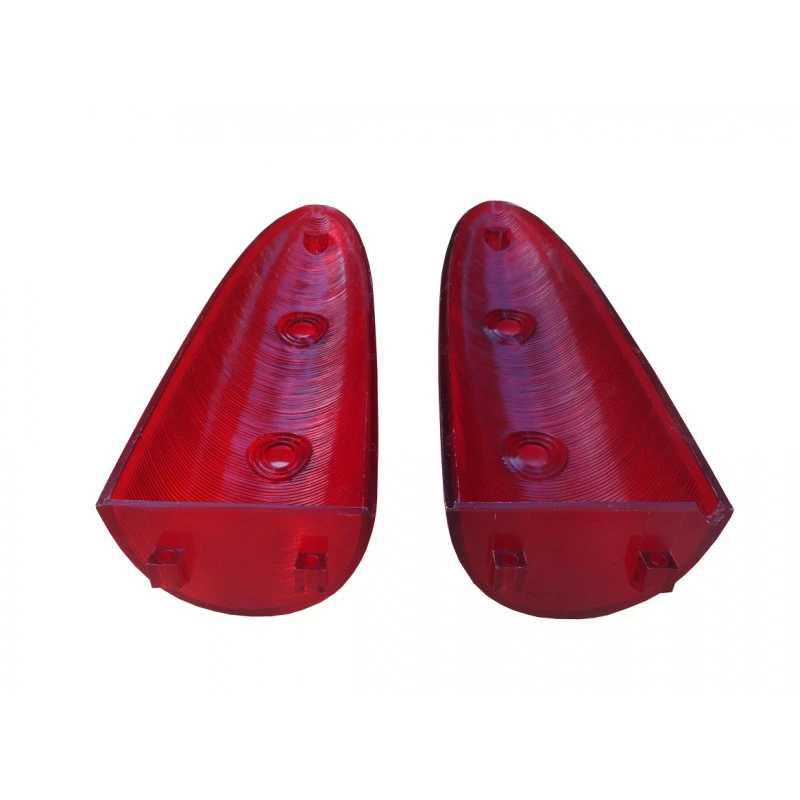 Lente Superior Lanterna Aero Willys 65 E 66 Tingoy Nova Par