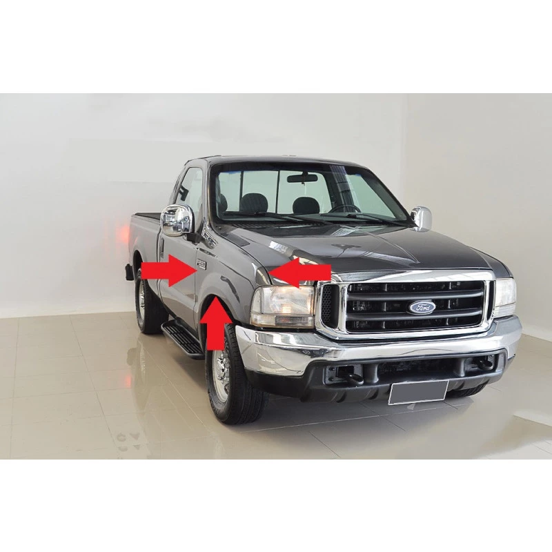 Paralama Dianteiro Direito F-250 F-350 98 À 2012 Original Usado
