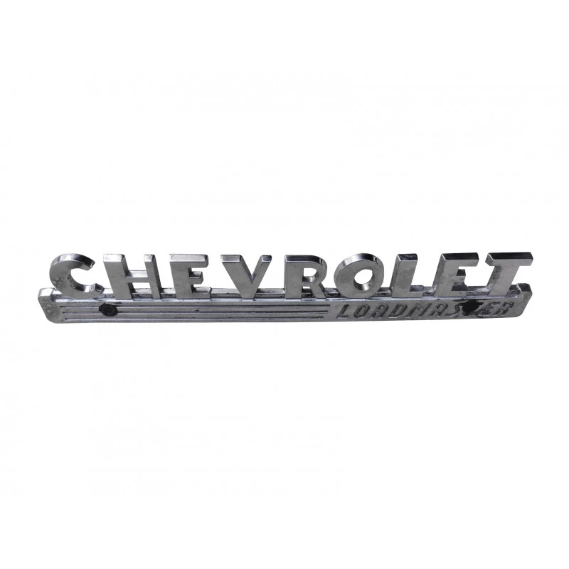 Emblema Lateral Capô Caminhão Chevrolet 47 48 Loadmaster Usado