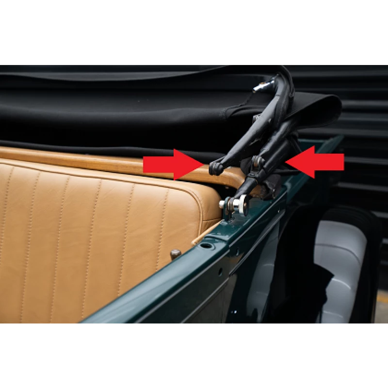 Armação Da Capota Ford A 28 À 31 (fordinho) Roadster Importada Nova