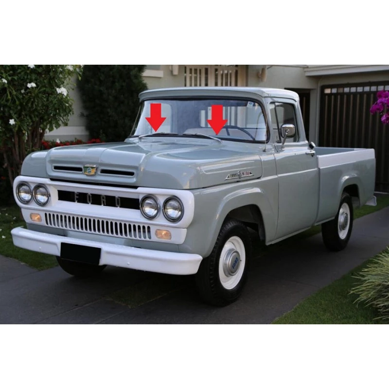 Palheta Limpador F-100 F-350 62 À 71 Orig. Dyna Trico - Par