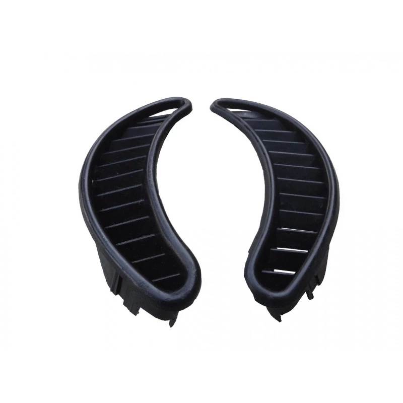 Grade Ar Lateral Meia Lua Sorriso Fusca 74 Diante Original - Par