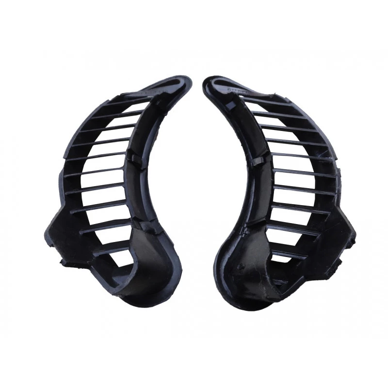 Grade Ar Lateral Meia Lua Sorriso Fusca 74 Diante Original - Par
