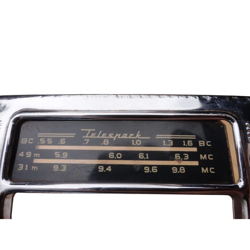 Frente Moldura Do Rádio Automotivo Antigo Telespark 60 70