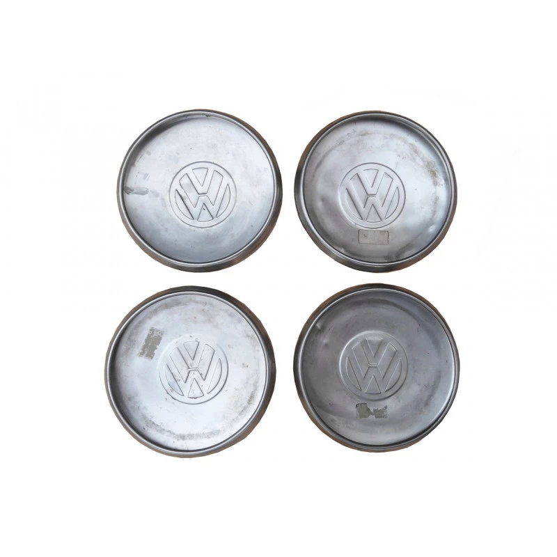 Calota Inox Para Roda De Ferro Passat Gol Voyage Original Vw Jogo