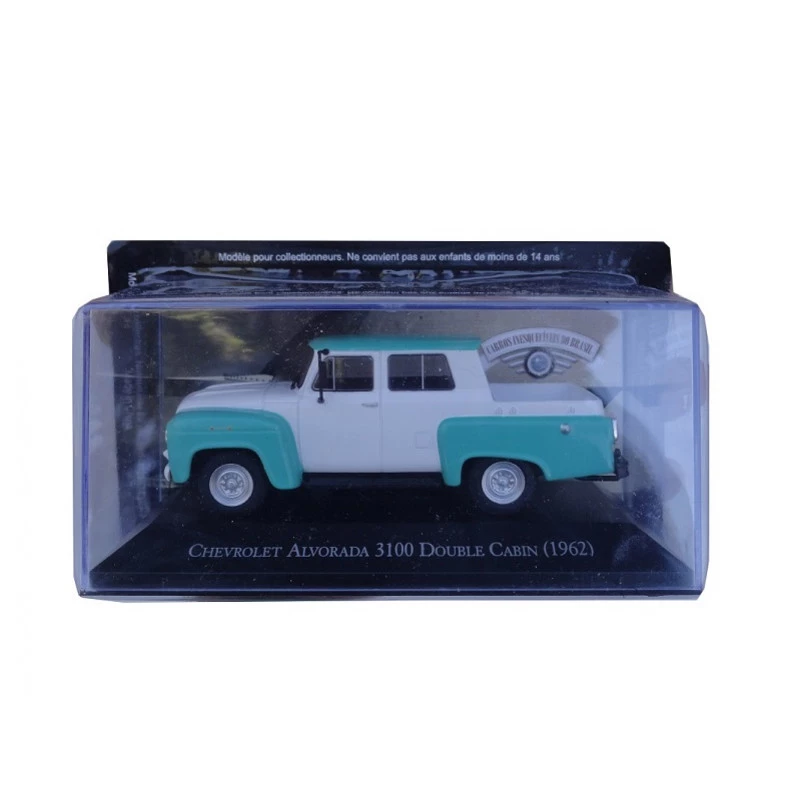 Miniatura Chevrolet Brasil Alvorada Cabine Dupla Carros Inesquecíveis Brasil Nova