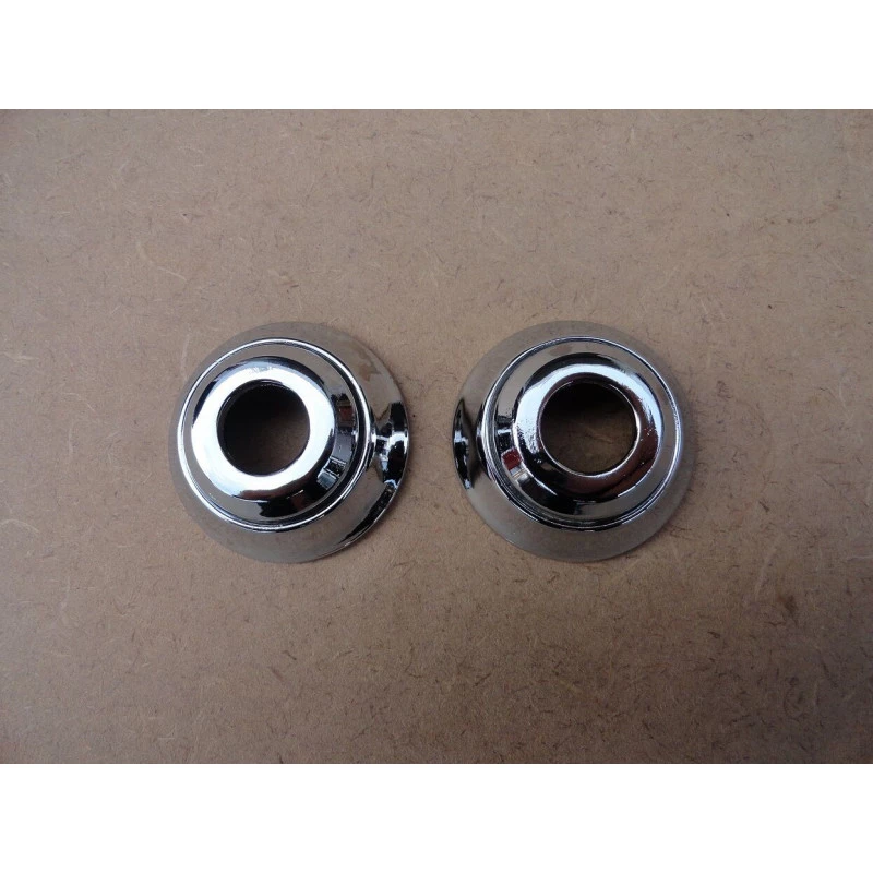 Moldura Maçaneta Manivela Interna Cromada Aero Willys - Par