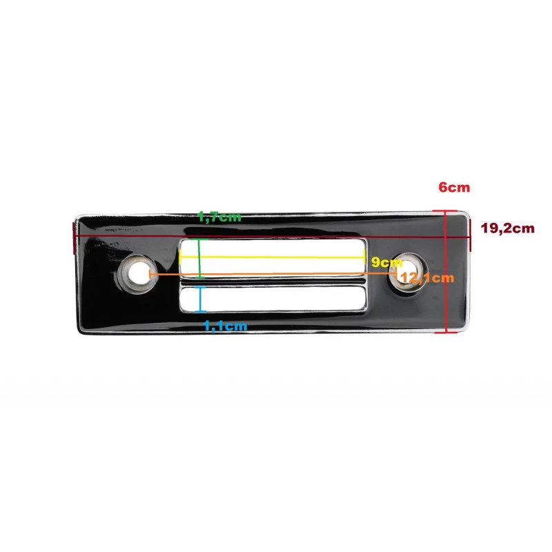 Moldura Aro Rádio Volkswagen Fusca Bosch AB AT 253 263 Novo