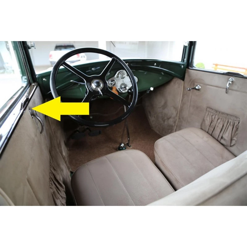 Moldura Roseta Maçaneta Interna Ford A 1928 a 1931 Fordinho Importada - Unitário