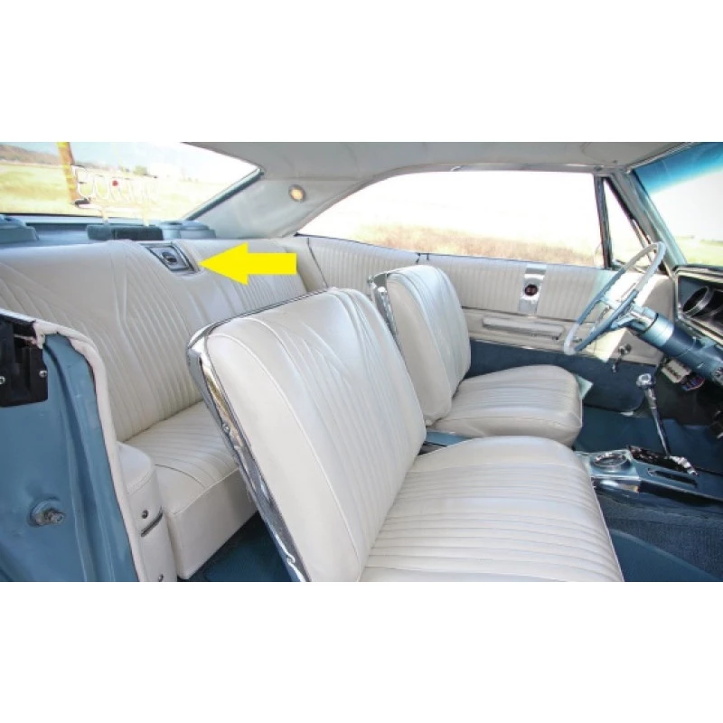 Moldura Tela Alto Falante Banco Impala 1965 a 1967 Original Usado