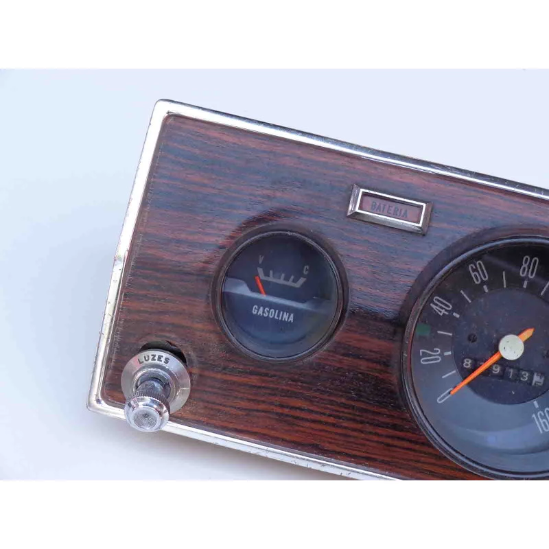 Painel Velocímetro Ford Corcel 1969 1970 Jacarandá Sem Teste Usado