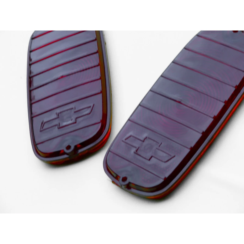 Lente Lanterna Traseira C-14 C-15 C-10 A-10 D-10 Nova c/ Logo Chevrolet Par