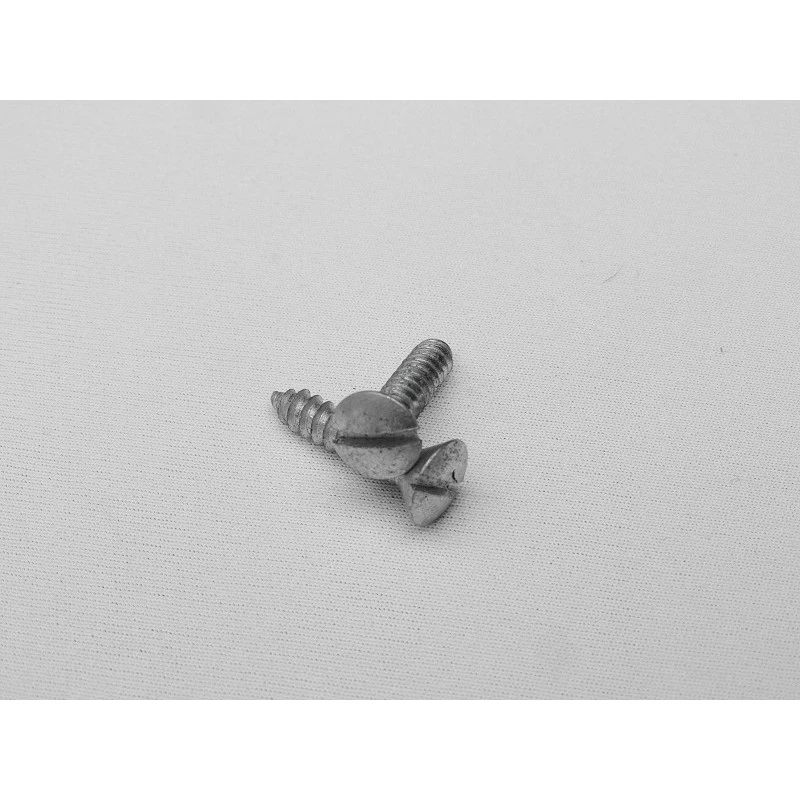 Parafuso Cabeça Cônica Fenda 4,8 x 22mm Auto Atarraxante Zincado Jogo com 10