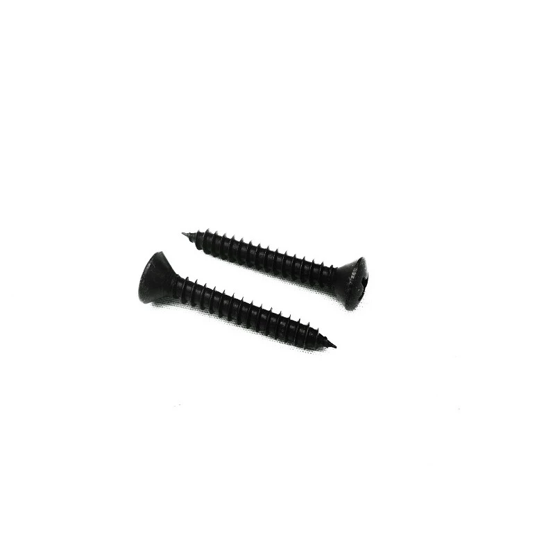 Parafuso Cabeça Cônica Phillips 4,7 x 32mm Auto Atarraxante Preto Jogo com 10