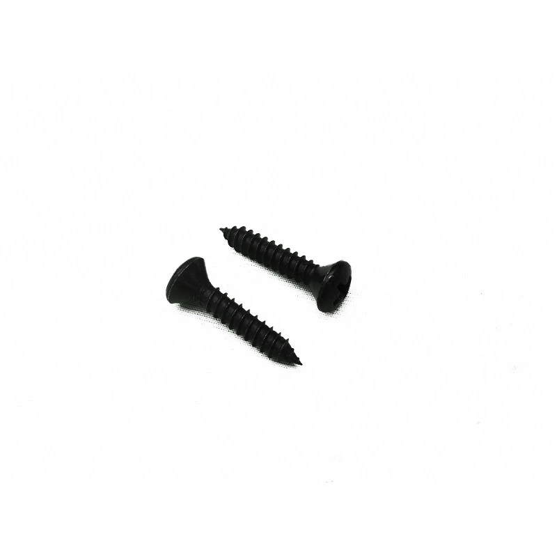 Parafuso Cabeça Cônica Phillips 4,3 X 31mm Auto Atarraxante Preto Jogo com 10