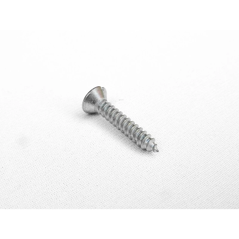 Parafuso Cabeça Cônica Fenda 4,0 X 22mm Auto Atarraxante Zincado Jogo